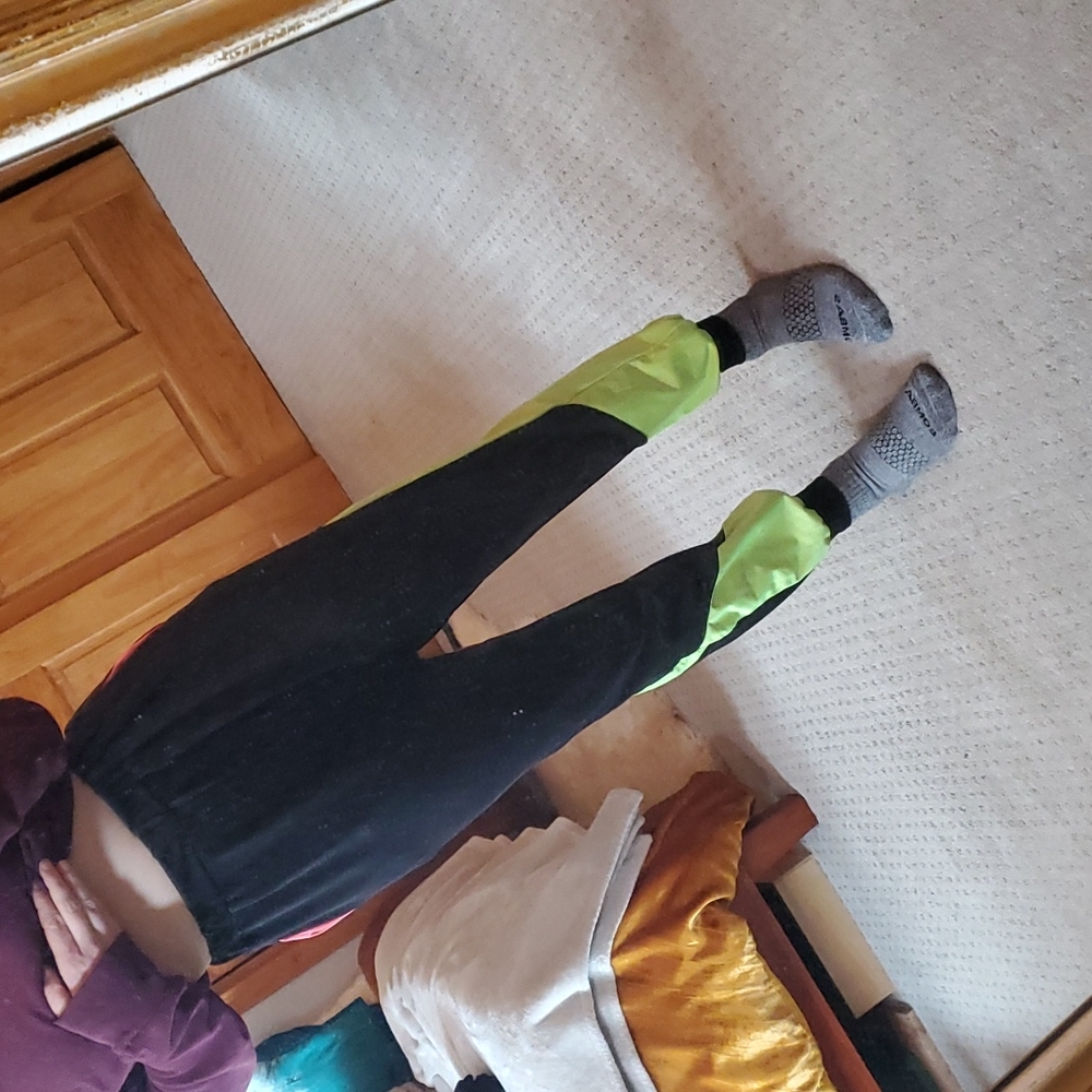 Custom neon colorblock jogger / harem pants - Picture 7 of 7